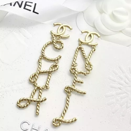 Replica Chanel Earrings For Women #1280953 $34.00 USD for Wholesale