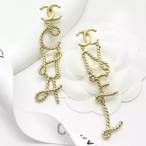 Replica Chanel Earrings For Women #1280953 $34.00 USD for Wholesale