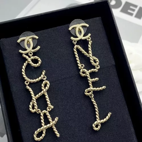 Replica Chanel Earrings For Women #1280953 $34.00 USD for Wholesale