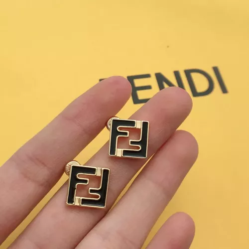 Fendi Earrings For Women #1280964 $27.00 USD, Wholesale Replica Fendi Earrings