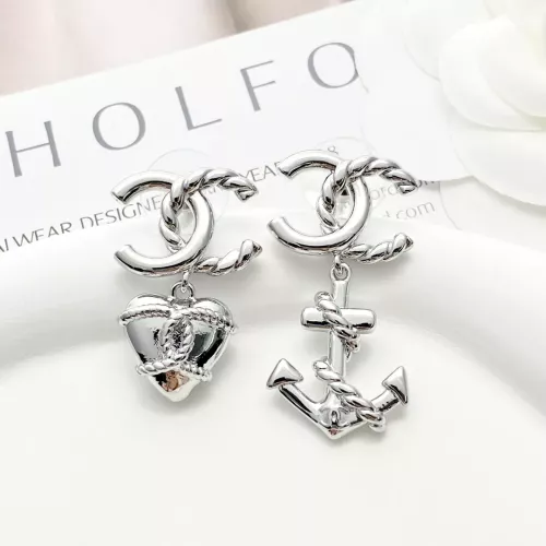 Replica Chanel Earrings For Women #1280968 $29.00 USD for Wholesale