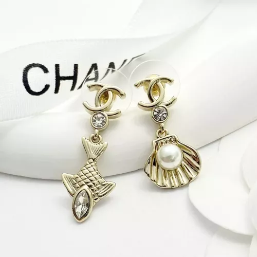 Chanel Earrings For Women #1281008 $27.00 USD, Wholesale Replica Chanel Earrings