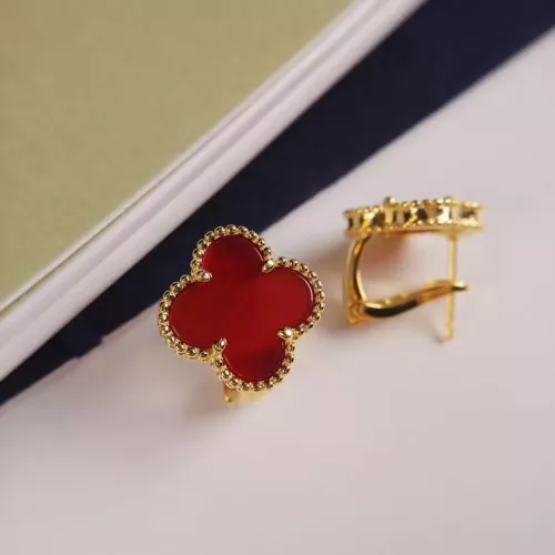 Van Cleef &amp; Arpels Earrings For Women #1281040 $27.00 USD, Wholesale Replica Van Cleef &amp; Arpels Earrings