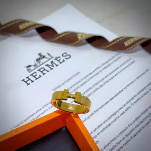 Replica Hermes Rings For Unisex #1281091 $36.00 USD for Wholesale