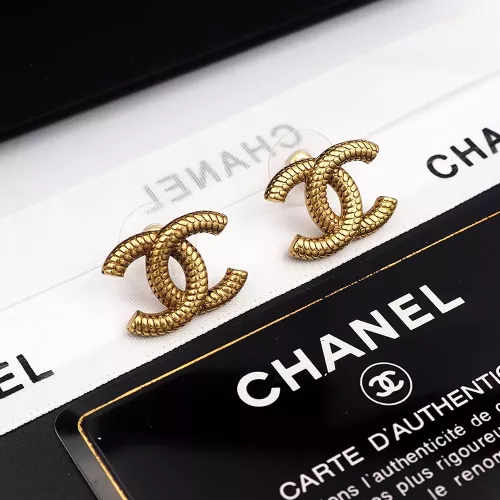 Replica Chanel Earrings For Women #1281176 $23.00 USD for Wholesale