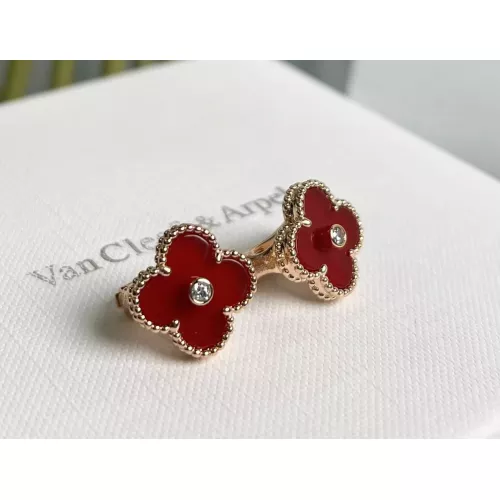 Replica Van Cleef & Arpels Earrings For Women #1281215 $60.00 USD for Wholesale