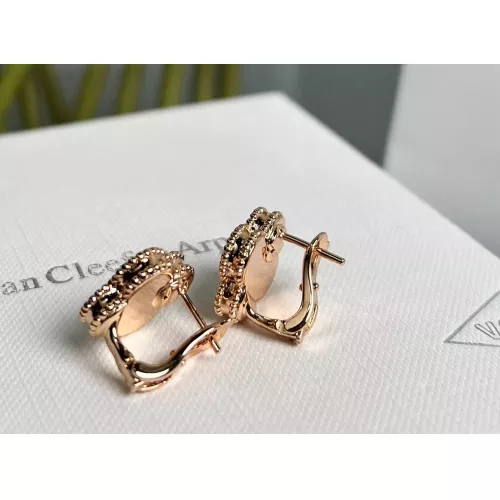 Replica Van Cleef & Arpels Earrings For Women #1281215 $60.00 USD for Wholesale