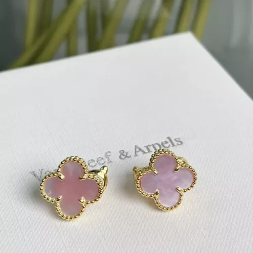 Replica Van Cleef & Arpels Earrings For Women #1281221 $60.00 USD for Wholesale