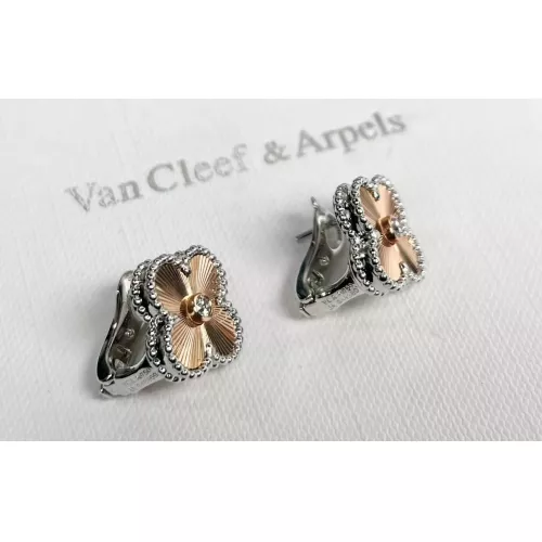 Replica Van Cleef & Arpels Earrings For Women #1281275 $60.00 USD for Wholesale