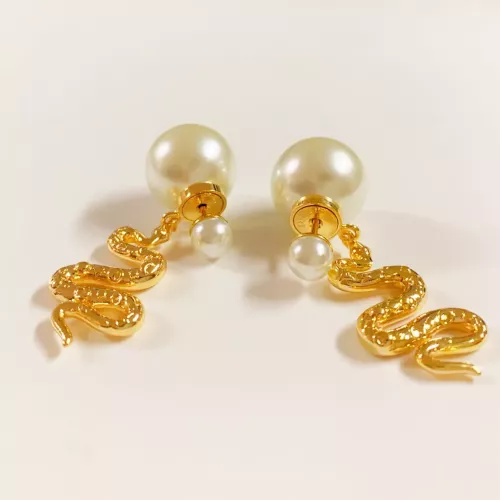 Replica Christian Dior Earrings For Women #1281307 $36.00 USD for Wholesale