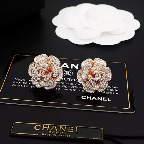 Replica Chanel Earrings For Women #1281366 $27.00 USD for Wholesale