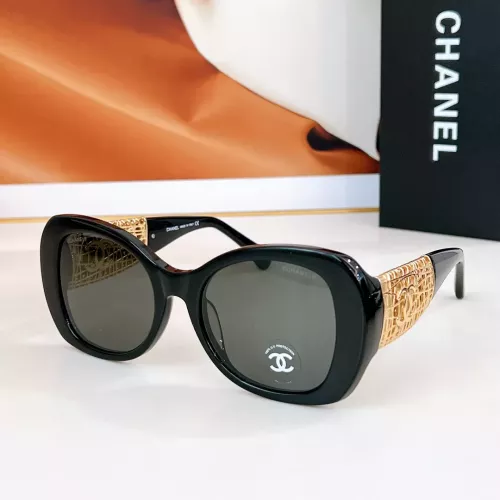 Chanel AAA Quality Sunglasses #1281374 $64.00 USD, Wholesale Replica Chanel AAA Quality Sunglasses