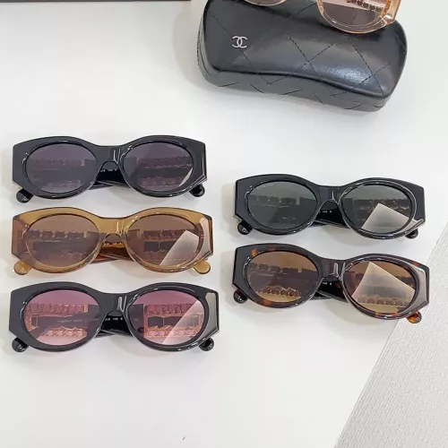 Replica Chanel AAA Quality Sunglasses #1281378 $48.00 USD for Wholesale