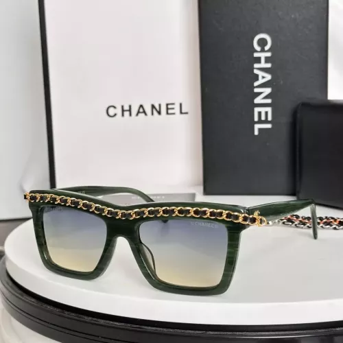 Chanel AAA Quality Sunglasses #1281388 $68.00 USD, Wholesale Replica Chanel AAA Quality Sunglasses