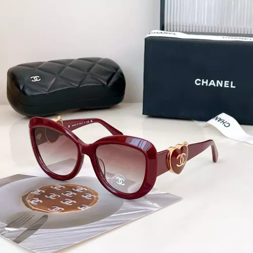 Chanel AAA Quality Sunglasses #1281393 $72.00 USD, Wholesale Replica Chanel AAA Quality Sunglasses