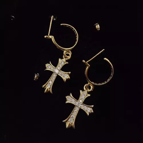 Chrome Hearts Earrings For Women #1281415 $34.00 USD, Wholesale Replica Chrome Hearts Earrings