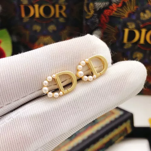 Replica Christian Dior Earrings For Women #1281453 $25.00 USD for Wholesale