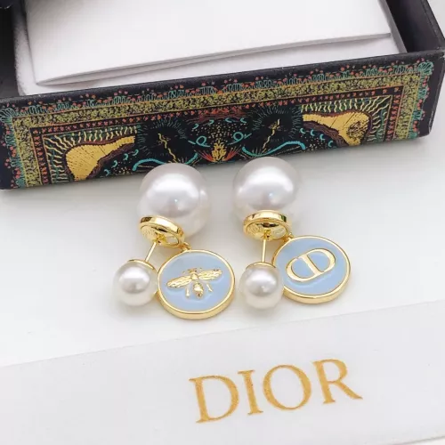 Replica Christian Dior Earrings For Women #1281484 $29.00 USD for Wholesale