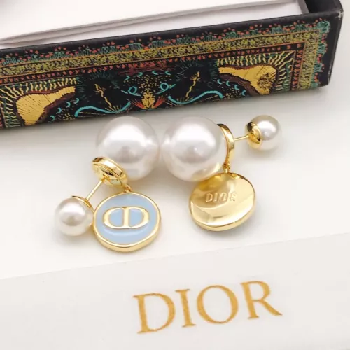 Replica Christian Dior Earrings For Women #1281484 $29.00 USD for Wholesale