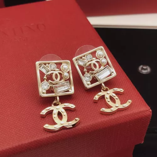 Replica Chanel Earrings For Women #1281486 $27.00 USD for Wholesale