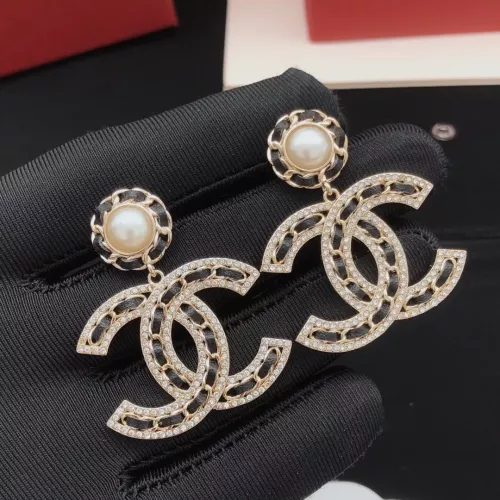 Replica Chanel Earrings For Women #1281488 $32.00 USD for Wholesale