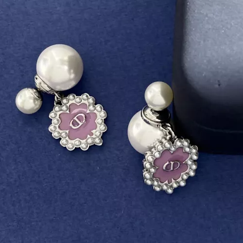 Replica Christian Dior Earrings For Women #1281531 $29.00 USD for Wholesale