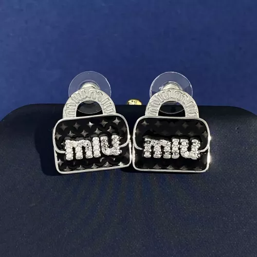 MIU MIU Earrings For Women #1281550 $29.00 USD, Wholesale Replica MIU MIU Earrings