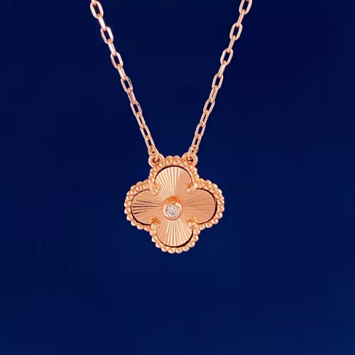 Van Cleef &amp; Arpels Necklaces For Women #1281555 $25.00 USD, Wholesale Replica Van Cleef &amp; Arpels Necklaces