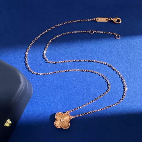 Replica Van Cleef & Arpels Necklaces For Women #1281555 $25.00 USD for Wholesale