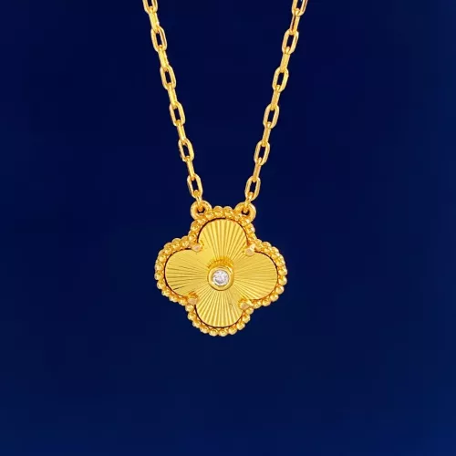 Van Cleef &amp; Arpels Necklaces For Women #1281556 $25.00 USD, Wholesale Replica Van Cleef &amp; Arpels Necklaces