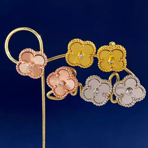 Replica Van Cleef & Arpels Earrings For Women #1281560 $25.00 USD for Wholesale