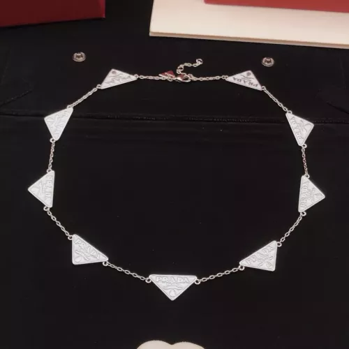 Prada Necklaces #1281609 $45.00 USD, Wholesale Replica Prada Necklaces