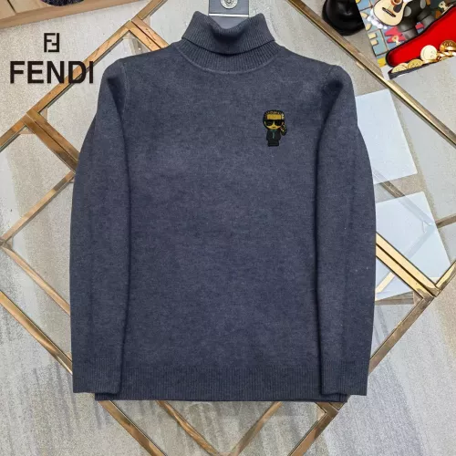 Fendi Sweaters Long Sleeved For Men #1281691 $48.00 USD, Wholesale Replica Fendi Sweaters