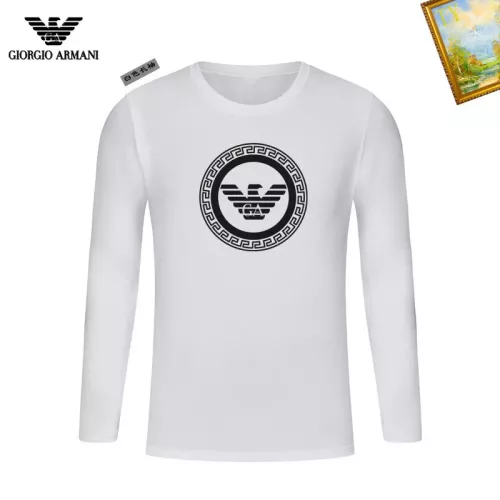 Armani T-Shirts Long Sleeved For Unisex #1281760 $34.00 USD, Wholesale Replica Armani T-Shirts