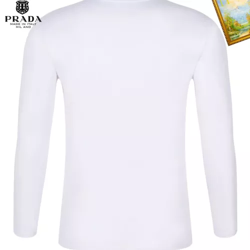 Replica Prada T-Shirts Long Sleeved For Unisex #1281762 $34.00 USD for Wholesale