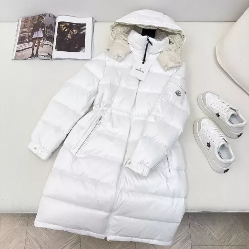 Moncler Down Feather Coat Long Sleeved For Women #1281771 $172.00 USD, Wholesale Replica Moncler Down Feather Coat