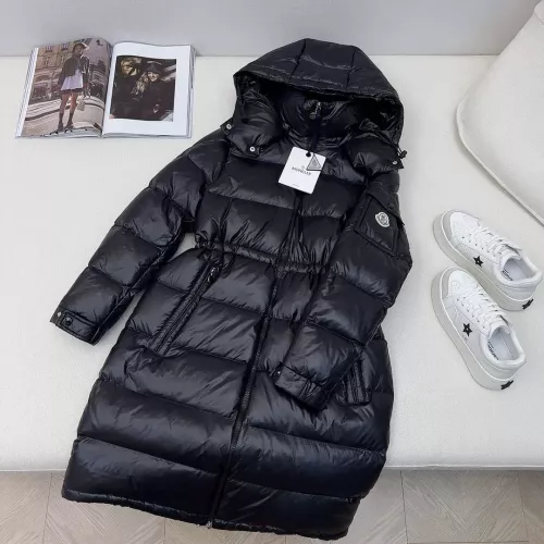 Moncler Down Feather Coat Long Sleeved For Women #1281772 $172.00 USD, Wholesale Replica Moncler Down Feather Coat