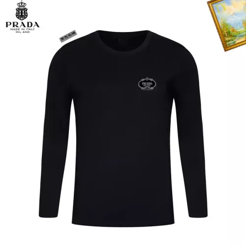 Prada T-Shirts Long Sleeved For Unisex #1281773 $34.00 USD, Wholesale Replica Prada T-Shirts