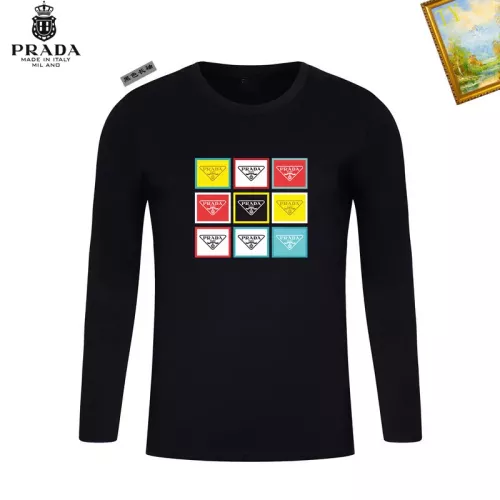 Prada T-Shirts Long Sleeved For Unisex #1281775 $34.00 USD, Wholesale Replica Prada T-Shirts