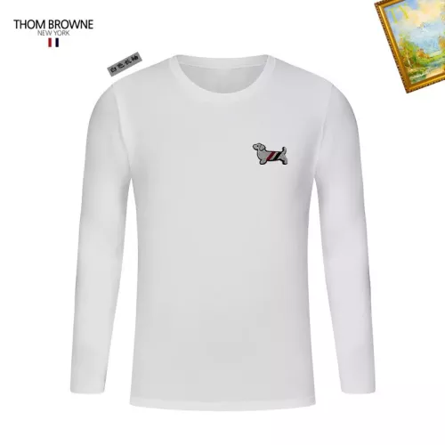 Thom Browne TB T-Shirts Long Sleeved For Unisex #1281778 $34.00 USD, Wholesale Replica Thom Browne TB T-Shirts