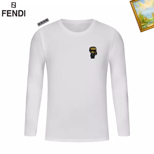 Fendi T-Shirts Long Sleeved For Unisex #1281786 $34.00 USD, Wholesale Replica Fendi T-Shirts