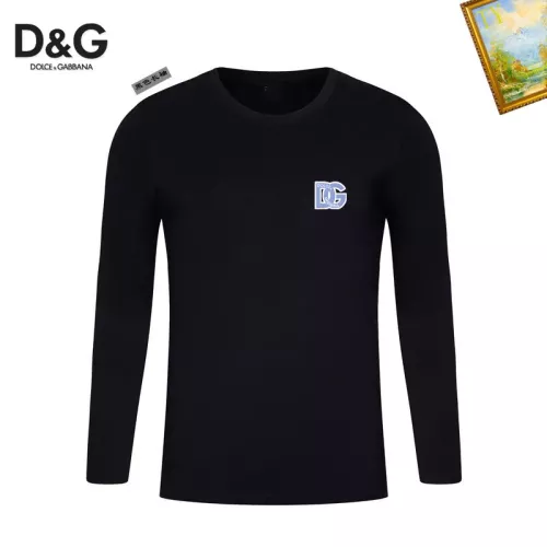 Dolce &amp; Gabbana D&amp;G T-Shirts Long Sleeved For Unisex #1281801 $34.00 USD, Wholesale Replica Dolce &amp; Gabbana D&amp;G T-Shirts