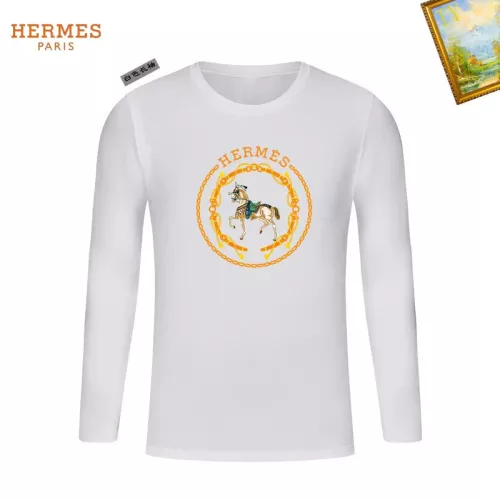 Hermes T-Shirts Long Sleeved For Unisex #1281804 $34.00 USD, Wholesale Replica Hermes T-Shirts