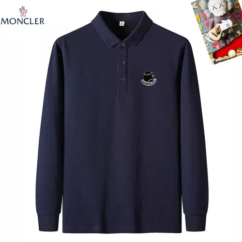 Moncler T-Shirts Long Sleeved For Men #1281813 $40.00 USD, Wholesale Replica Moncler T-Shirts