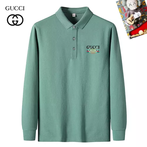 Gucci T-Shirts Long Sleeved For Men #1281837 $40.00 USD, Wholesale Replica Gucci T-Shirts