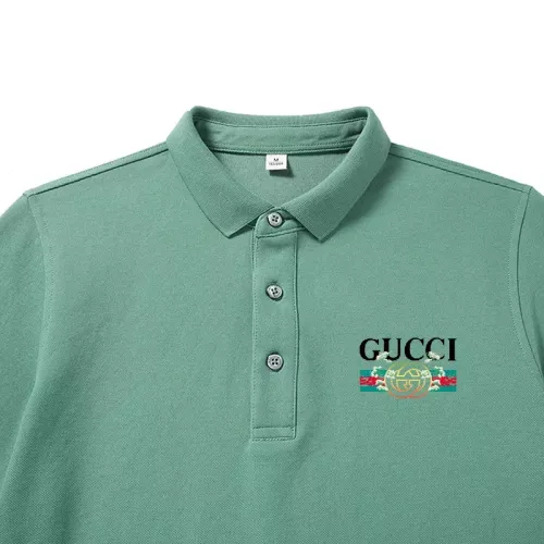 Replica Gucci T-Shirts Long Sleeved For Men #1281837 $40.00 USD for Wholesale