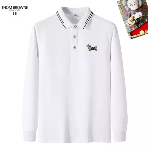 Thom Browne TB T-Shirts Long Sleeved For Men #1281850 $40.00 USD, Wholesale Replica Thom Browne TB T-Shirts