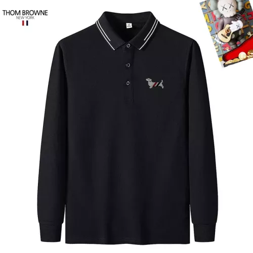 Thom Browne TB T-Shirts Long Sleeved For Men #1281854 $40.00 USD, Wholesale Replica Thom Browne TB T-Shirts