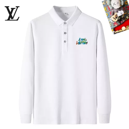 Louis Vuitton LV T-Shirts Long Sleeved For Men #1281855 $40.00 USD, Wholesale Replica Louis Vuitton LV T-Shirts