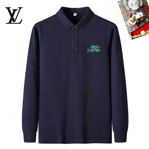 Louis Vuitton LV T-Shirts Long Sleeved For Men #1281858 $40.00 USD, Wholesale Replica Louis Vuitton LV T-Shirts